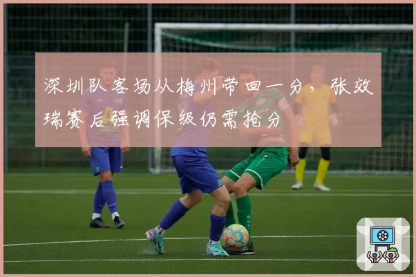 深圳队客场从梅州带回一分，张效瑞赛后强调保级仍需抢分